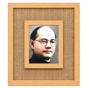 Netaji Subhash Chabdra Bose Laminated Jute Wall Photo Frame, 14 X 16 Inch (F175120) Netaji Subhash Chabdra Bose Laminated Jute Wall Photo Frame, 14 X 16 Inch (F175120)