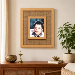 Shree Kishore Kumar Laminated Jute Wall Photo Frame, 14 X 16 Inch (F175107)