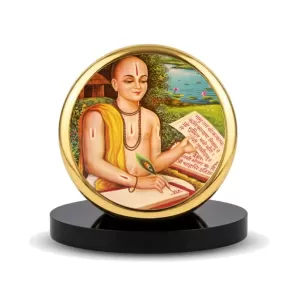 Car Dashboard/Table Top Tulsidas Metal Golden Photo Stand 2x2 Inches, Compact & Stylish Spiritual Display For Car, Home & Office (Pack Of 1) (F24563) Car Dashboard/Table Top Tulsidas Metal Golden Photo Stand 2x2 Inches, Compact & Stylish Spiritual Display For Car, Home & Office (Pack Of 1) (F24563)