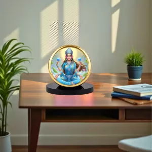 Car Dashboard/Table Top Goddess Lakshmi Metal Golden Photo Stand 2x2 Inches, Compact & Stylish Spiritual Display For Car, Home & Office (Pack Of 1) (F24736) Car Dashboard/Table Top Goddess Lakshmi Metal Golden Photo Stand 2x2 Inches, Compact & Stylish Spiritual Display For Car, Home & Office (Pack Of 1) (F24736)