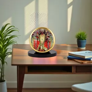 Car Dashboard/Table Top Goddess Shri Maha Kali Maa Metal Golden Photo Stand 2x2 Inches, Compact & Stylish Spiritual Display For Car, Home & Office (Pack Of 1) (F24773) Car Dashboard/Table Top Goddess Shri Maha Kali Maa Metal Golden Photo Stand 2x2 Inches, Compact & Stylish Spiritual Display For Car, Home & Office (Pack Of 1) (F24773)