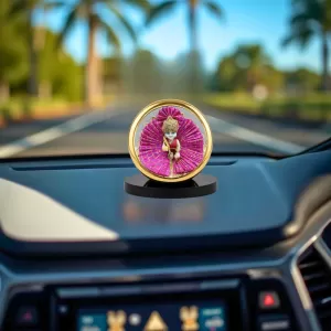 Car Dashboard/Table Top Laddu Gopal Metal Golden Photo Stand 2x2 Inches, Compact & Stylish Spiritual Display For Car, Home & Office (Pack Of 1) (F24805) Car Dashboard/Table Top Laddu Gopal Metal Golden Photo Stand 2x2 Inches, Compact & Stylish Spiritual Display For Car, Home & Office (Pack Of 1) (F24805)