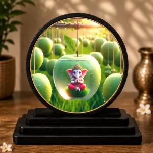 Premium Wooden Lord Ganesha Showpiece For Car Dashboard & Office Table | 4 X 4.5 Inch Sublimation Printed Decorative Stand | 4 Mm MDF | Home Decor | Made In India (F33354) Premium Wooden Lord Ganesha Showpiece For Car Dashboard & Office Table | 4 X 4.5 Inch Sublimation Printed Decorative Stand | 4 Mm MDF | Home Decor | Made In India (F33354)