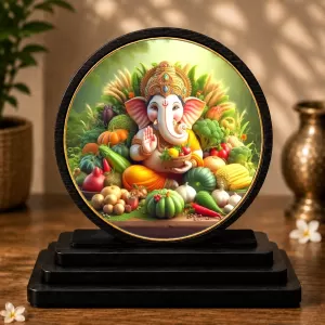 Premium Wooden Lord Ganesha Showpiece For Car Dashboard & Office Table | 4 X 4.5 Inch Sublimation Printed Decorative Stand | 4 Mm MDF | Home Decor | Made In India (F33639) Premium Wooden Lord Ganesha Showpiece For Car Dashboard & Office Table | 4 X 4.5 Inch Sublimation Printed Decorative Stand | 4 Mm MDF | Home Decor | Made In India (F33639)