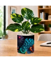 Artificial Tree Ceramic Photo Pot With White Stones 3x4 Inch (F164479) Artificial Tree Ceramic Photo Pot With White Stones 3x4 Inch (F164479)