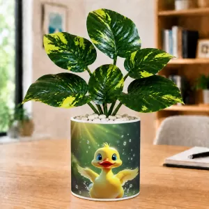 Artificial Tree Ceramic Photo Pot With White Stones 3x4 Inch (F164482) Artificial Tree Ceramic Photo Pot With White Stones 3x4 Inch (F164482)