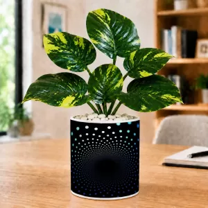 Artificial Tree Ceramic Photo Pot With White Stones 3x4 Inch (F164487) Artificial Tree Ceramic Photo Pot With White Stones 3x4 Inch (F164487)