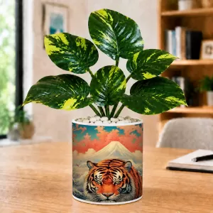 Artificial Tree Ceramic Photo Pot With White Stones 3x4 Inch (F164492) Artificial Tree Ceramic Photo Pot With White Stones 3x4 Inch (F164492)