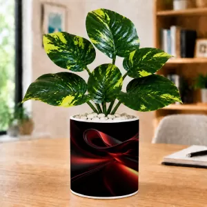 Artificial Tree Ceramic Photo Pot With White Stones 3x4 Inch (F164501) Artificial Tree Ceramic Photo Pot With White Stones 3x4 Inch (F164501)