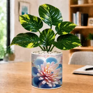 Artificial Tree Ceramic Photo Pot With White Stones 3x4 Inch (F164506) Artificial Tree Ceramic Photo Pot With White Stones 3x4 Inch (F164506)