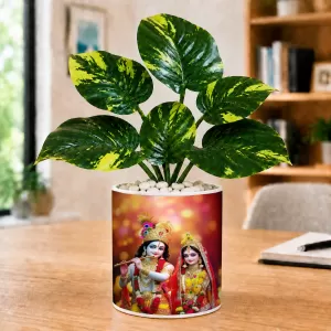 Artificial Tree Ceramic Photo Pot With White Stones 3x4 Inch (F164517) Artificial Tree Ceramic Photo Pot With White Stones 3x4 Inch (F164517)