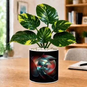 Artificial Tree Ceramic Photo Pot With White Stones 3x4 Inch (F164592) Artificial Tree Ceramic Photo Pot With White Stones 3x4 Inch (F164592)