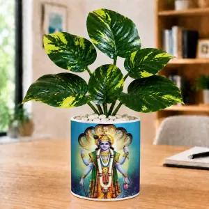 Artificial Tree Ceramic Photo Pot With White Stones 3x4 Inch (F164607) Artificial Tree Ceramic Photo Pot With White Stones 3x4 Inch (F164607)