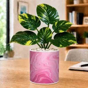 Artificial Tree Ceramic Photo Pot With White Stones 3x4 Inch (F164622) Artificial Tree Ceramic Photo Pot With White Stones 3x4 Inch (F164622)