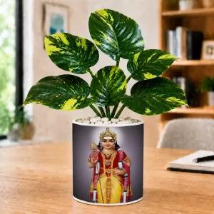 Artificial Tree Ceramic Photo Pot With White Stones 3x4 Inch (F164633) Artificial Tree Ceramic Photo Pot With White Stones 3x4 Inch (F164633)