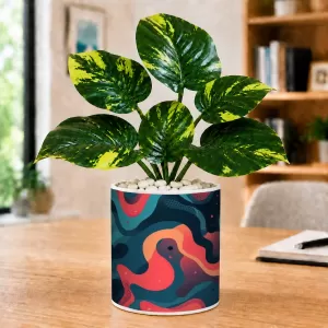 Artificial Tree Ceramic Photo Pot With White Stones 3x4 Inch (F164638) Artificial Tree Ceramic Photo Pot With White Stones 3x4 Inch (F164638)