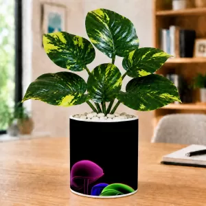 Artificial Tree Ceramic Photo Pot With White Stones 3x4 Inch (F164646) Artificial Tree Ceramic Photo Pot With White Stones 3x4 Inch (F164646)