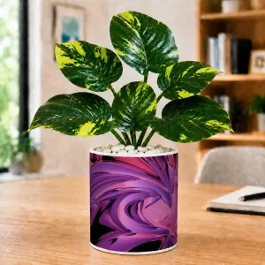 Artificial Tree Ceramic Photo Pot With White Stones 3x4 Inch (F164665) Artificial Tree Ceramic Photo Pot With White Stones 3x4 Inch (F164665)