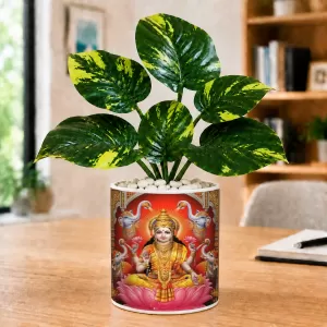 Artificial Tree Ceramic Photo Pot With White Stones 3x4 Inch (F164674) Artificial Tree Ceramic Photo Pot With White Stones 3x4 Inch (F164674)