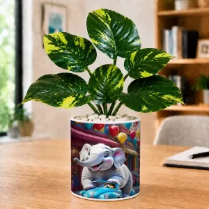 Artificial Tree Ceramic Photo Pot With White Stones 3x4 Inch (F164679) Artificial Tree Ceramic Photo Pot With White Stones 3x4 Inch (F164679)