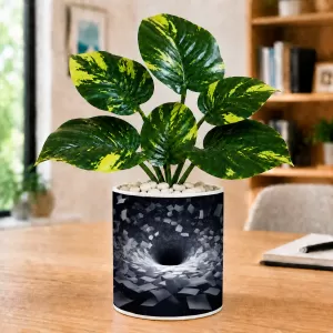 Artificial Tree Ceramic Photo Pot With White Stones 3x4 Inch (F164684) Artificial Tree Ceramic Photo Pot With White Stones 3x4 Inch (F164684)