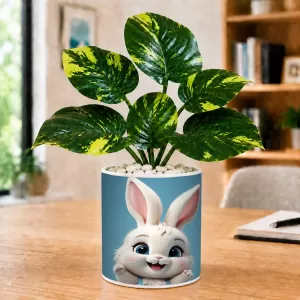 Artificial Tree Ceramic Photo Pot With White Stones 3x4 Inch (F164691) Artificial Tree Ceramic Photo Pot With White Stones 3x4 Inch (F164691)