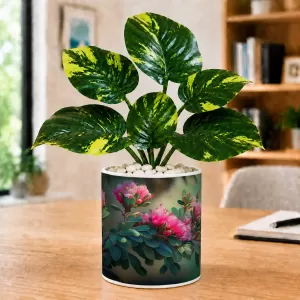 Artificial Tree Ceramic Photo Pot With White Stones 3x4 Inch (F164789) Artificial Tree Ceramic Photo Pot With White Stones 3x4 Inch (F164789)