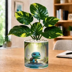 Artificial Tree Ceramic Photo Pot With White Stones 3x4 Inch (F164790) Artificial Tree Ceramic Photo Pot With White Stones 3x4 Inch (F164790)