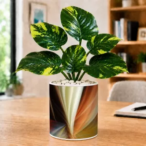 Artificial Tree Ceramic Photo Pot With White Stones 3x4 Inch (F164820) Artificial Tree Ceramic Photo Pot With White Stones 3x4 Inch (F164820)