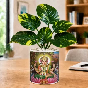 Artificial Tree Ceramic Photo Pot With White Stones 3x4 Inch (F164927) Artificial Tree Ceramic Photo Pot With White Stones 3x4 Inch (F164927)
