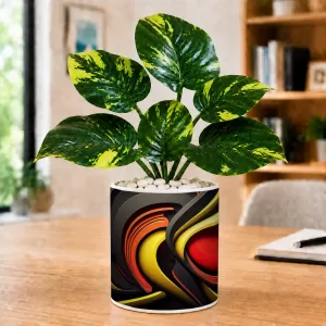 Artificial Tree Ceramic Photo Pot With White Stones 3x4 Inch (F164960) Artificial Tree Ceramic Photo Pot With White Stones 3x4 Inch (F164960)