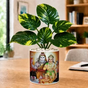 Artificial Tree Ceramic Photo Pot With White Stones 3x4 Inch (F165028) Artificial Tree Ceramic Photo Pot With White Stones 3x4 Inch (F165028)