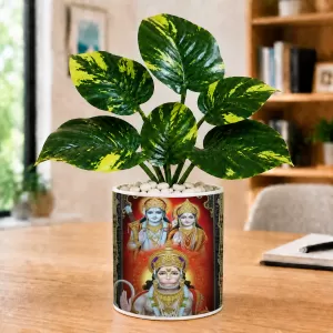 Artificial Tree Ceramic Photo Pot With White Stones 3x4 Inch (F165034) Artificial Tree Ceramic Photo Pot With White Stones 3x4 Inch (F165034)