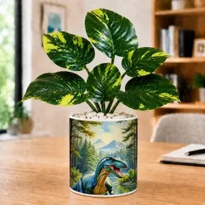 Artificial Tree Ceramic Photo Pot With White Stones 3x4 Inch (F165331) Artificial Tree Ceramic Photo Pot With White Stones 3x4 Inch (F165331)