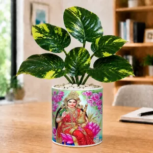 Artificial Tree Ceramic Photo Pot With White Stones 3x4 Inch (F165383) Artificial Tree Ceramic Photo Pot With White Stones 3x4 Inch (F165383)