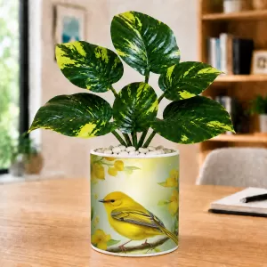 Artificial Tree Ceramic Photo Pot With White Stones 3x4 Inch (F165411) Artificial Tree Ceramic Photo Pot With White Stones 3x4 Inch (F165411)
