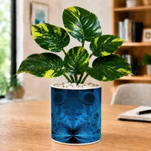 Artificial Tree Ceramic Photo Pot With White Stones 3x4 Inch (F165421) Artificial Tree Ceramic Photo Pot With White Stones 3x4 Inch (F165421)