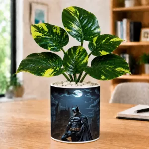 Artificial Tree Ceramic Photo Pot With White Stones 3x4 Inch (F165539) Artificial Tree Ceramic Photo Pot With White Stones 3x4 Inch (F165539)