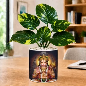 Artificial Tree Ceramic Photo Pot With White Stones 3x4 Inch (F165557) Artificial Tree Ceramic Photo Pot With White Stones 3x4 Inch (F165557)