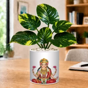 Artificial Tree Ceramic Photo Pot With White Stones 3x4 Inch (F165603) Artificial Tree Ceramic Photo Pot With White Stones 3x4 Inch (F165603)