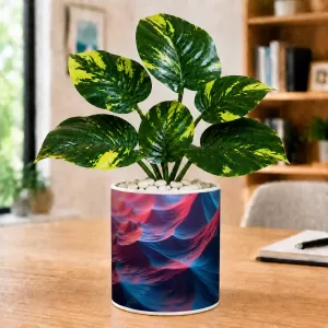 Artificial Tree Ceramic Photo Pot With White Stones 3x4 Inch (F165615) Artificial Tree Ceramic Photo Pot With White Stones 3x4 Inch (F165615)
