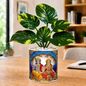 Artificial Tree Ceramic Photo Pot With White Stones 3x4 Inch (F165618) Artificial Tree Ceramic Photo Pot With White Stones 3x4 Inch (F165618)