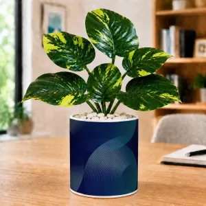 Artificial Tree Ceramic Photo Pot With White Stones 3x4 Inch (F165629) Artificial Tree Ceramic Photo Pot With White Stones 3x4 Inch (F165629)