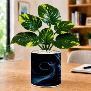 Artificial Tree Ceramic Photo Pot With White Stones 3x4 Inch (F165675) Artificial Tree Ceramic Photo Pot With White Stones 3x4 Inch (F165675)