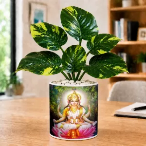Artificial Tree Ceramic Photo Pot With White Stones 3x4 Inch (F165726) Artificial Tree Ceramic Photo Pot With White Stones 3x4 Inch (F165726)