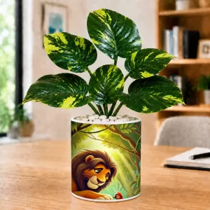 Artificial Tree Ceramic Photo Pot With White Stones 3x4 Inch (F165728) Artificial Tree Ceramic Photo Pot With White Stones 3x4 Inch (F165728)