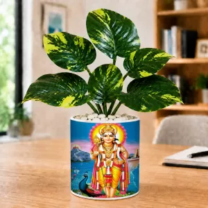 Artificial Tree Ceramic Photo Pot With White Stones 3x4 Inch (F165774) Artificial Tree Ceramic Photo Pot With White Stones 3x4 Inch (F165774)