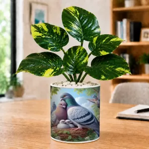 Artificial Tree Ceramic Photo Pot With White Stones 3x4 Inch (F165784) Artificial Tree Ceramic Photo Pot With White Stones 3x4 Inch (F165784)