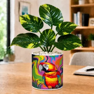 Artificial Tree Ceramic Photo Pot With White Stones 3x4 Inch (F165852) Artificial Tree Ceramic Photo Pot With White Stones 3x4 Inch (F165852)