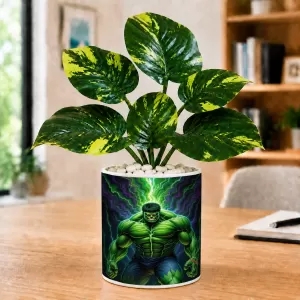 Artificial Tree Ceramic Photo Pot With White Stones 3x4 Inch (F165876) Artificial Tree Ceramic Photo Pot With White Stones 3x4 Inch (F165876)